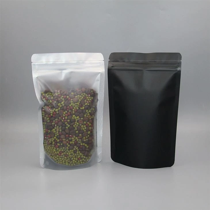 Black Mylar Bag With Window