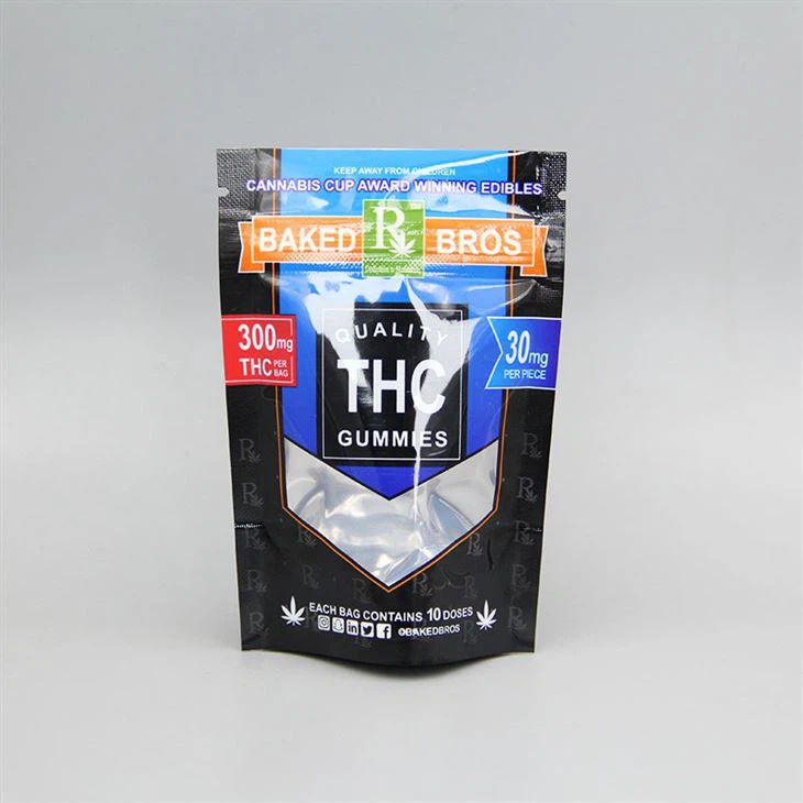 Embalaje de gomitas Thc